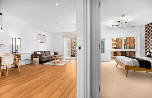 Luxury Apartment - Balcony - City Centre - Fast WiFi - Netflix 403D - Foto 25