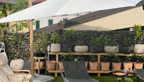 Casa Bianca Luino Terrace View - Foto 2, Garden, sunbed