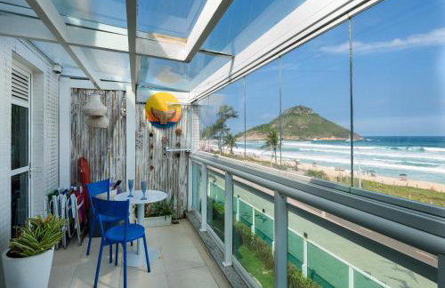 Frente Mar no Recreio com Varanda Privativa Ideal para Família - Foto 35
