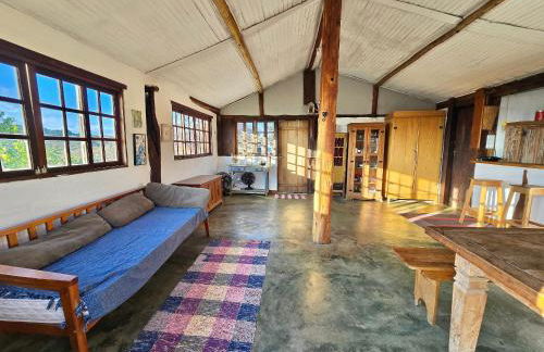 Sítio com lindo pôr do sol, tranquilidade na serra de Carrancas com riacho - Foto 9