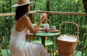 Wabi sabi lodge - spa&sauna privatif - forêt - Foto 11