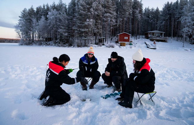 Snowshoeing & Ice Fishing - Photo 7