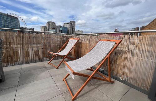 Exceptional 2-Floor Central London Escape - Sleeps Up to 10 with Skyline Terrace - Foto 29