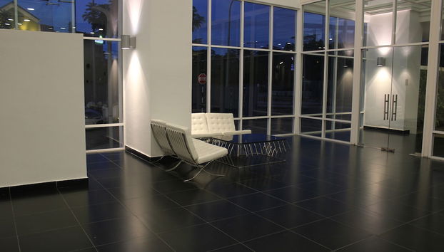 Zona de estar del vestíbulo