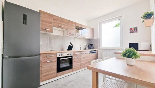 Tolstov Apartments - 4 Zimmer Wohnungen - 25 Min zur Messe DUS - Foto 4, stove, dishwasher