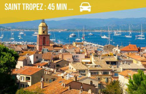 Villa Sainte Roseline -AC, Provençal Garden and BBQ - Foto 40