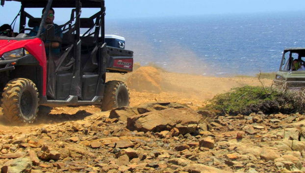 Pendant la balade en buggy