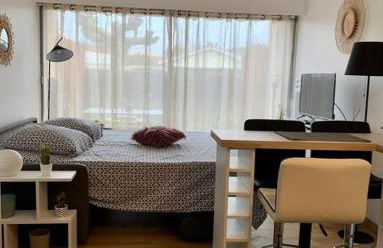 Studio Nala home Andernos avec terrasse, parking privatif, piscine dans résidence , wifi, ménage compris - Foto 14