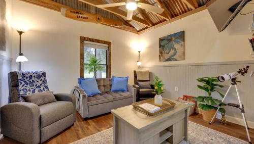 Hawthorne Anglers Cabin with Lake and Dock Access! - Foto 4