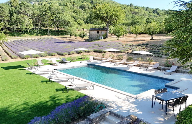 Le Mas de l'Esclat - Piscine - Luberon - Foto 1