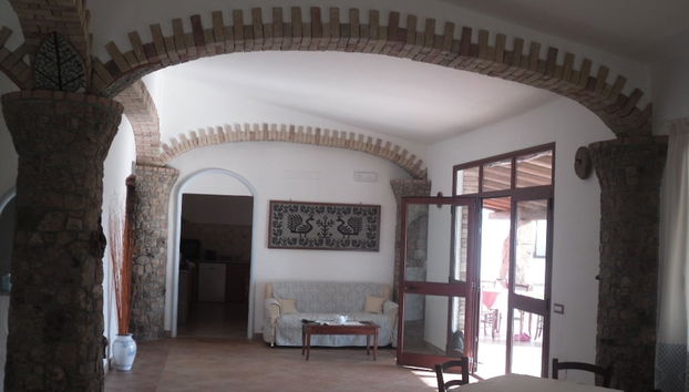 Coin salon dans le hall