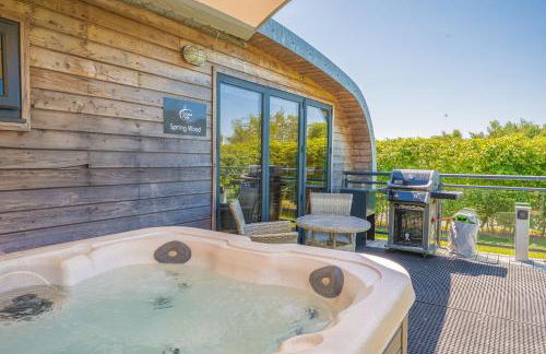 Spring Wood Luxury Pod with Hot Tub at Fell View Park Kirkby Lonsdale - Foto 7