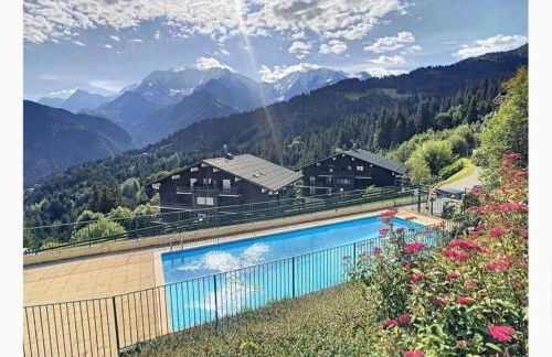 Appartement montagnard avec vue sur le Mont-Blanc - Foto 11