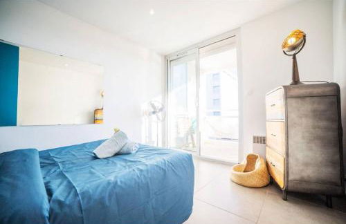 LE CALDERINI APPART - Face PLAGE WIFI et PARK Gratuit CALME - Résid Le Surcouf -TOP PROS SERVICESConciergerie La Grande Motte - Foto 19