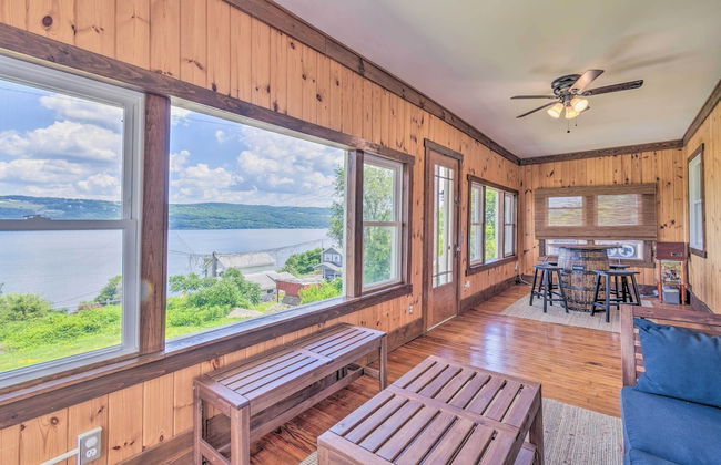 Watkins Glen Lakeview Cottage with Waterfall! - Foto 39