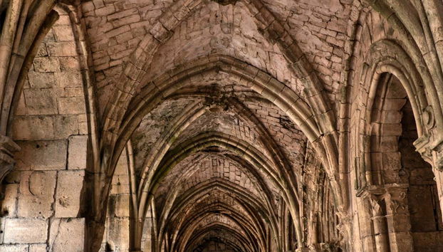 All'interno del Krak dei Cavalieri