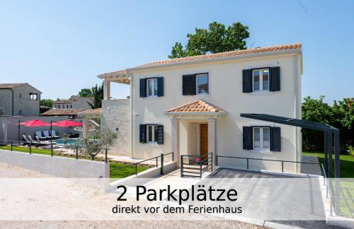 Villa Falco für Familien, bis 6 Personen, 3 Schlafzimmer mit Bad en Suite, Pool mit Loungebereich, Grillterrasse, schnellem Wlan, 2 Parkplätze, - Foto 13