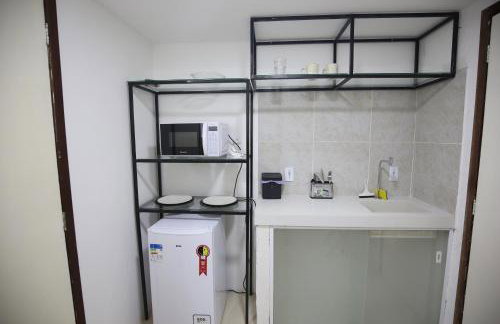 Mini Studio funcional mobiliado com cozinha e WC privativo - Foto 38