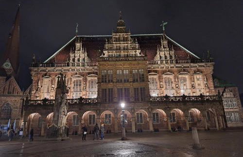 Anjas Ferienwohnung in Syke-am Bahnhof, zentral aber ruhig, 2 Zimmer, Terrasse, Parkplatz, Bremen nur 25 km - Foto 17