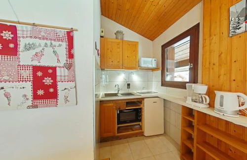 Studio/Cabine/Mezz 5 pers avec navette, à 600m du centre - Le Grand-Bornand - FR-1-241-165 - Foto 6