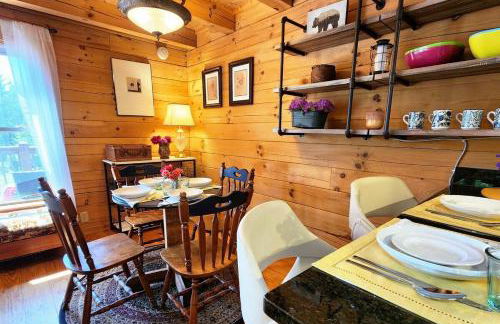 Solar powered log cabin with mountain views, 3acres - Foto 12