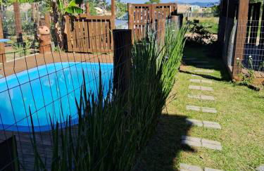 Chalés Praia do Rosa piscina compartilhada - Foto 26