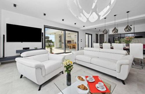 Villa MaEm in Central Istria for families with Sauna, Whirlpool & Sea View - Foto 28