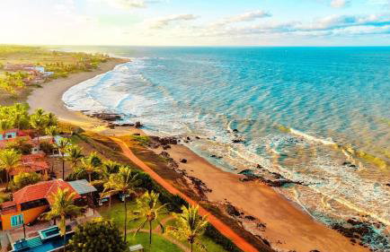 São Miguel do Gostoso RN Casa em Condomínio Piscina Churrasqueira privativas frente ao Mar - Foto 40