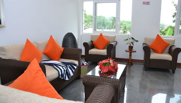 Sala de estar do lobby