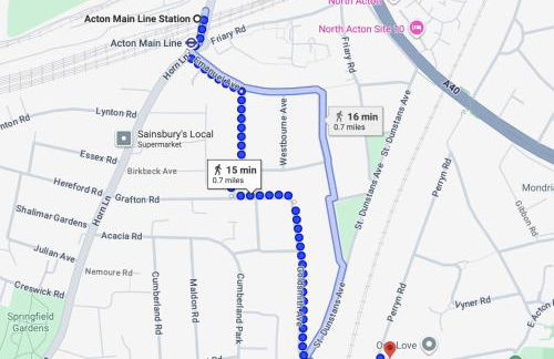 Shaa Road 2 Bedroom Flat Ground Floor Sleeps 6 - Foto 10