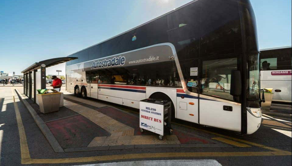 Autobús preparado para el traslado