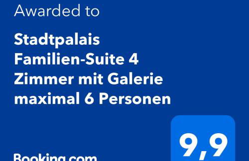 Stadtpalais Familien-Suite 4 Zimmer mit Galerie maximal 6 Personen - Foto 3