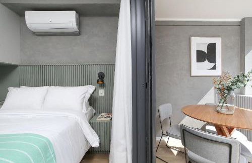 Estúdio Piscina Rooftop, WiFi 1GB, Metrô 600m - Foto 29