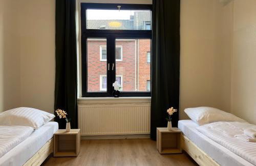 Duisburg - 2 Schlafzimmer Monteurwohnung - Vollausgestattete Küche - WIFI - Foto 25