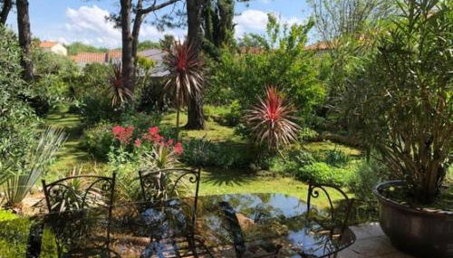 Les Fleurs De Lys, Villa Chic L'enclos Des Lys, Proche de la Mer - Foto 5, Garden view
