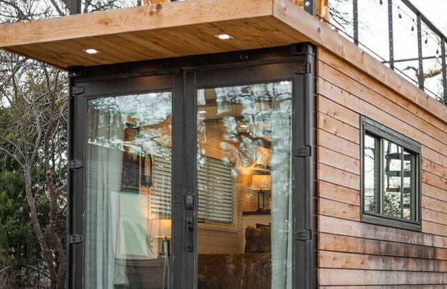 Deer Creek Tiny Container Home-12 Min to Magnolia - Foto 1