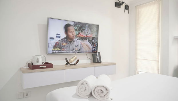 Cozy Living And Homey Studio Apartment Tuscany Residences - Foto 3, Habitación