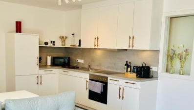 Apartment im Zentrum von Straubing ruhig gelegen mit Parkplatz und Balkon für bis zu 4 Gäste - Foto 4, stove, toaster