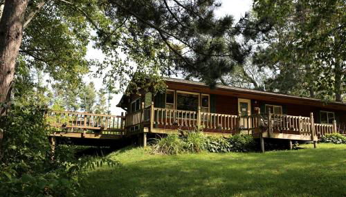 Rustic Family Cabin Rental with a Fire Pit near Wisconsin Dells - Photo 1