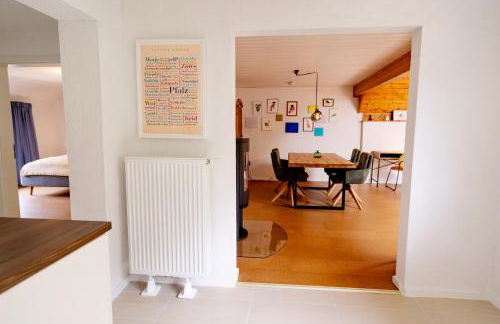 birds-nest Ferienwohnung Balkon Kaminofen - Foto 22