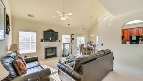 6 Mi to Charlotte Motor Speedway Home with Fire Pit - Foto 3