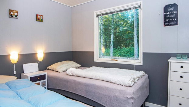 6 Person Holiday Home in Toftlund - Foto 4, Habitación