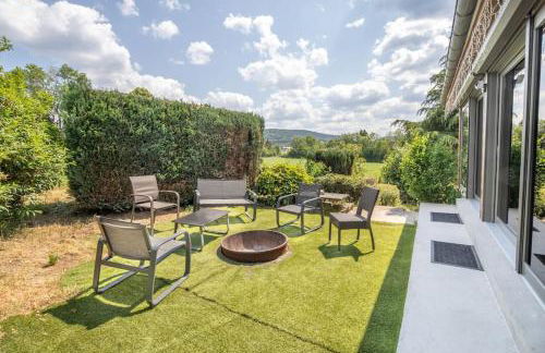 Pétillant Chalet aux 3 étangs avec SPA, Sauna et Véranda - Foto 34