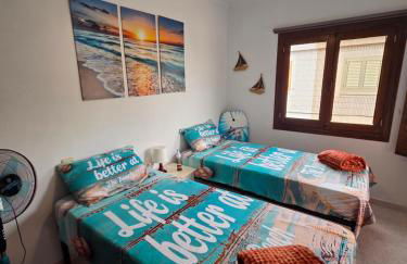 Casa Flamingo - Corner house near beach & boulevard with sea & salt lake view - Foto 27