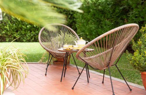 Villa Teix de Bonaire para 10, jardines y vista mar - Foto 10