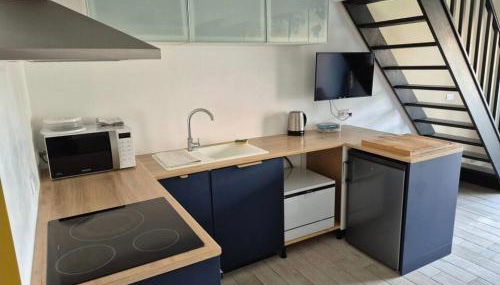 PLAIN PIED, avec mezzanine et espace extérieur 10min Puy du F - Foto 4, stove, dishwasher