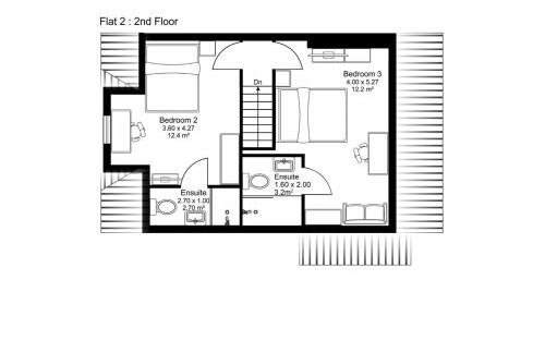 3a Roman View, beautifully appointed apartment in Roundhay, sleeps up to 6, bedrooms with en suite bathrooms, EV charging - Foto 34
