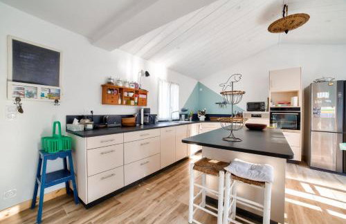 Accès privée à la plage à Barbâtre - Maison pour 6 - Foto 12