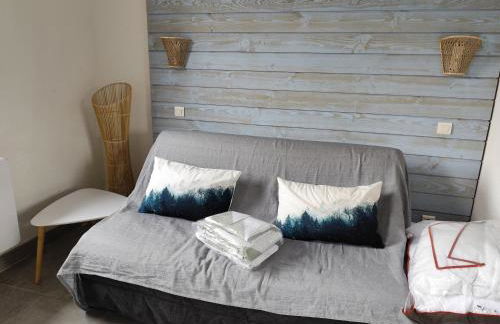 Mailh- Massibé 1 chambre 5 pers draps serviettes inclus parking près du ski tout confort - Foto 13