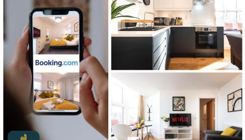 One Cosy Bedroom Apartments By Smart Apartments Short Lets & Serviced Accommodation Apartment Southampton With Free WiFi - Foto 3